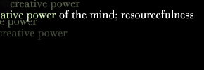 Creative Power